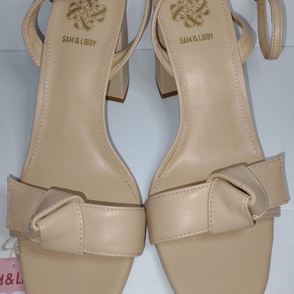 Size 10 Blond Heel, Sam & Libby